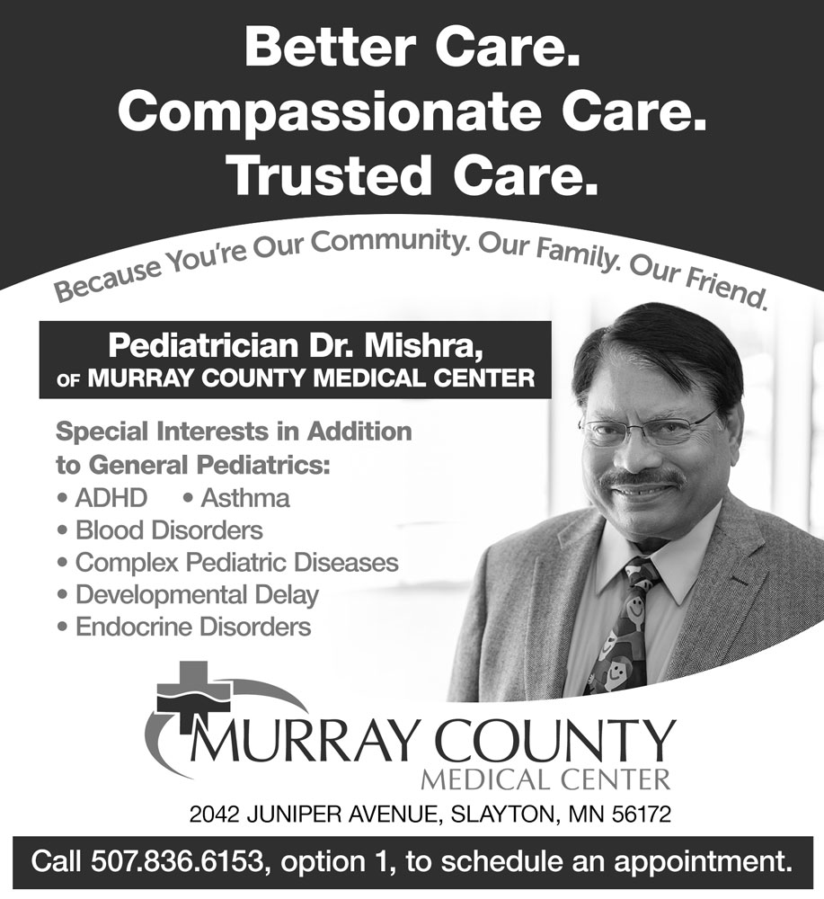 Murray County Medical Center; Newspaper ad