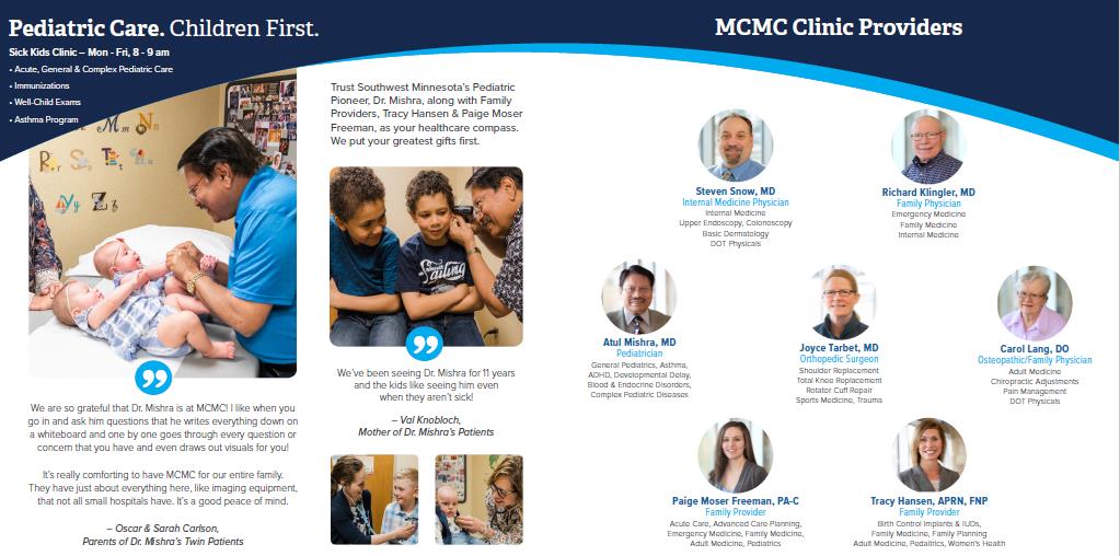 Murray County Medical Center 8 Page Services Brochure (2)